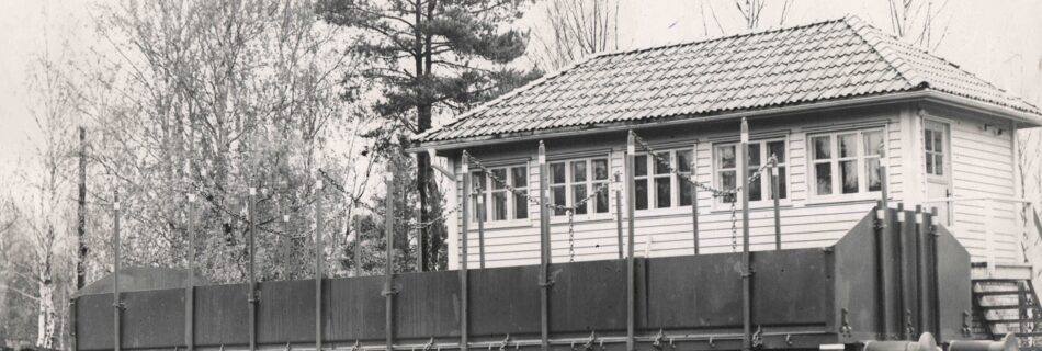 NBJ Ou 909 vid leveransen från ASJ i Falun 1948. Foto: NBJ-arkivet